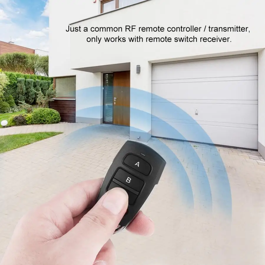 

Universal Car Wireless Remote Control Key 433mhz Cloning Cloner Smart Electric Garage Door Car Remote Controler Key Replacement