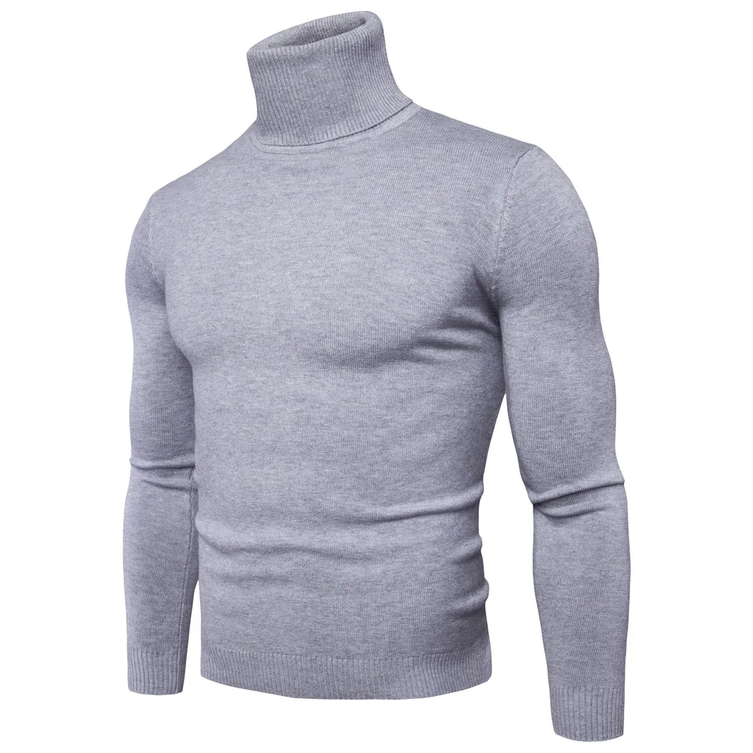 

Sweater Pullover Men 2018 Male Brand Casual Slim Sweaters Men High Quality Solid Color Hedging Turtleneck Men 'S Sweater