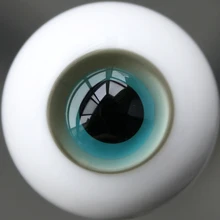 wamami L8728 1 16mm Glass Eyes Green Light Gray Eyes Outfit For BJD Dollfie