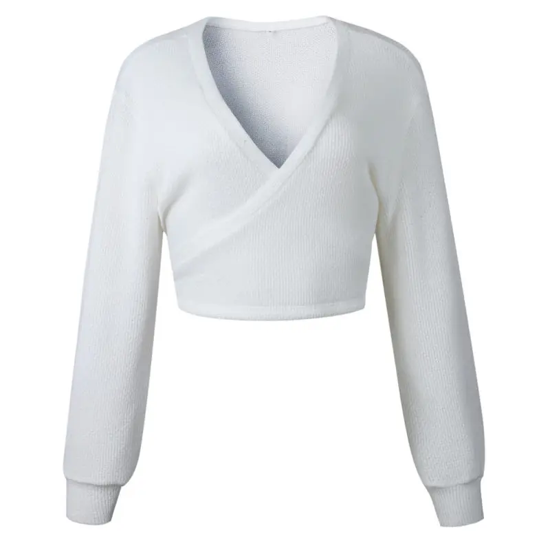 Primark UK | Homepage white cropped wrap sweater for women dresses