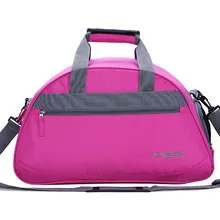 MIER 20 дюймов сумка дорожная сумка для путешествий с обувью Compart Мужская t для женщин и мужчин, черный и розовый