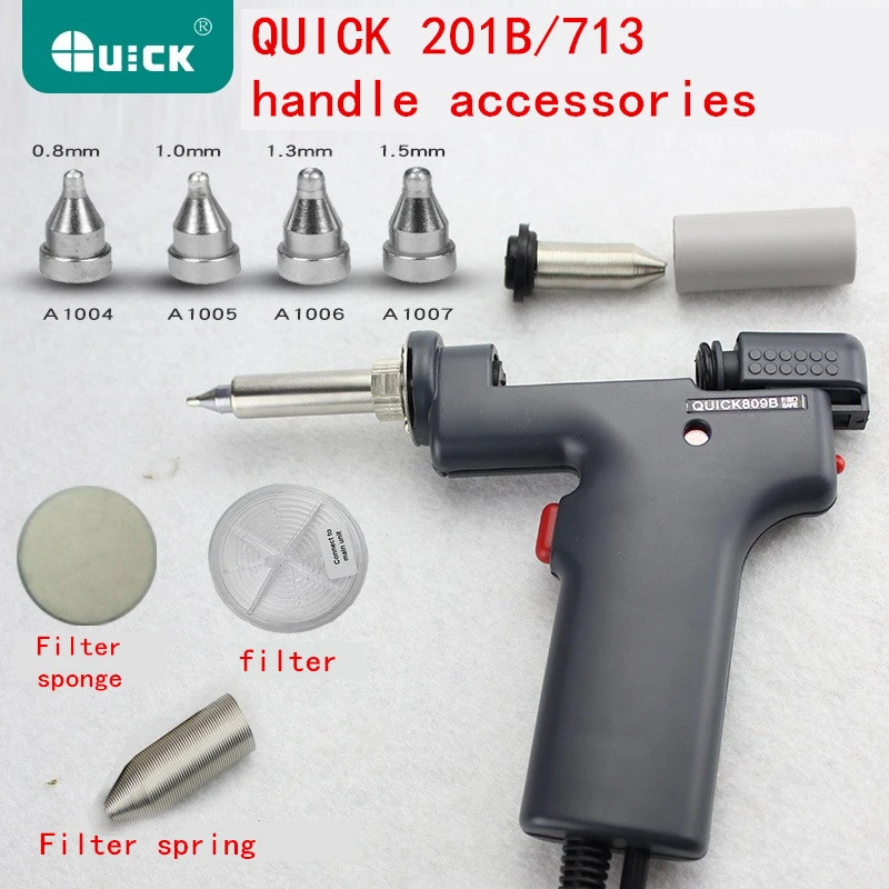 Quick1b Electric Suction Gun 1b Heater Assembly Filter Sponge Filter Nozzle Electric Soldering Irons Aliexpress