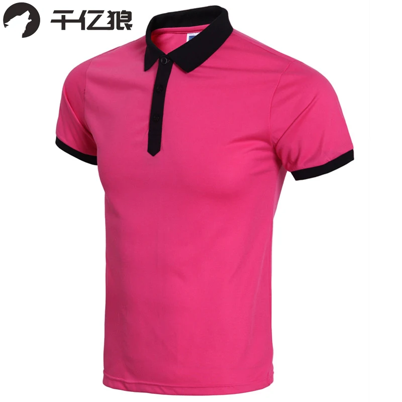 Летний мужской и женский тип молодой Zhu Jian насосный Цвет Поло рубашка комбинезоны одежда команды рубашка поло - Цвет: 1