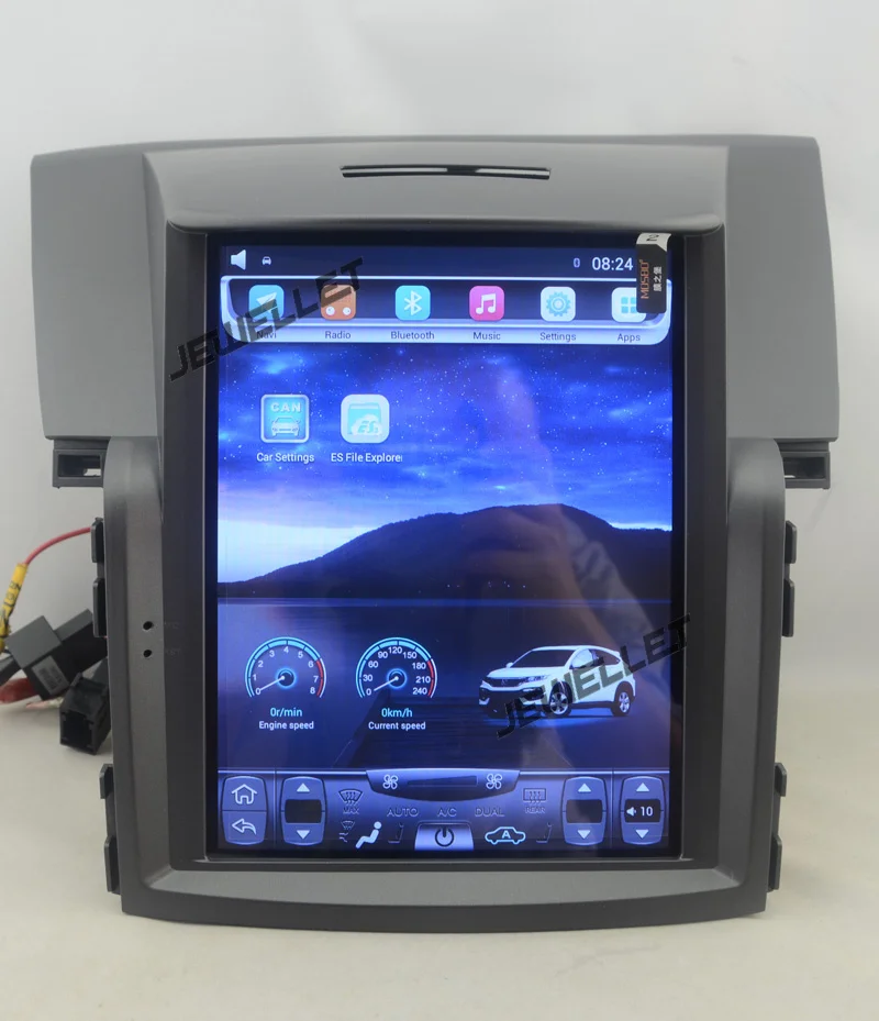 Excellent 10.4" tesla style vertical screen Octa core Android 8.1 Car stereo GPS navigation for Honda CR-V CRV 2012-2016 2