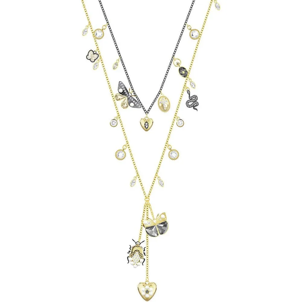 

SWA RO 2019 Winter New Madnetic Necklace Multi Colored Mixed Original Ladies Fashion Gift Jewelry Free Shipping 5416699