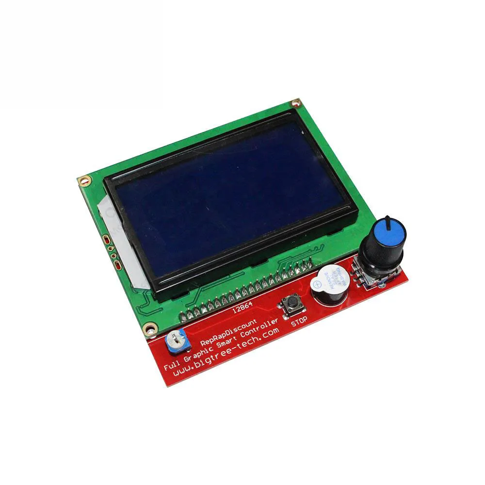 1 шт. RAMPS 1,4 lcd 12864 Ramps Smart parts панель управления lcd 12864/2004 монитор Материнская плата синий экран модуль - Цвет: LCD 12864