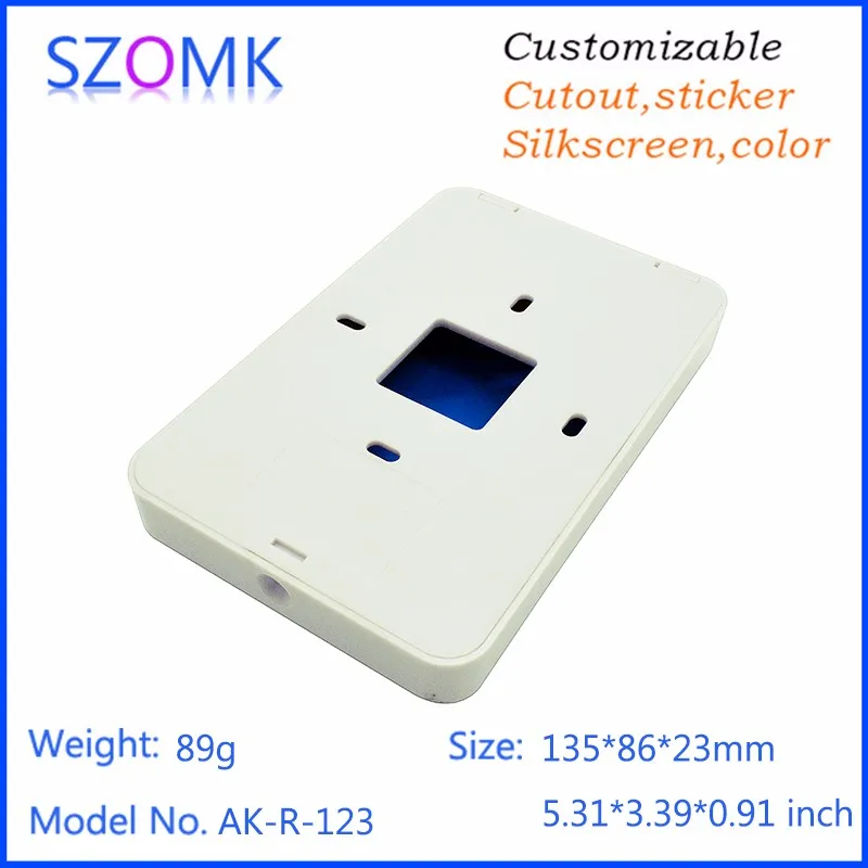 szomk plastic enclosure for electronics plastic case plastic box for electronics project RFID sensor junction box plastic housing access housing door entrance system IC card control box sensor  (5)