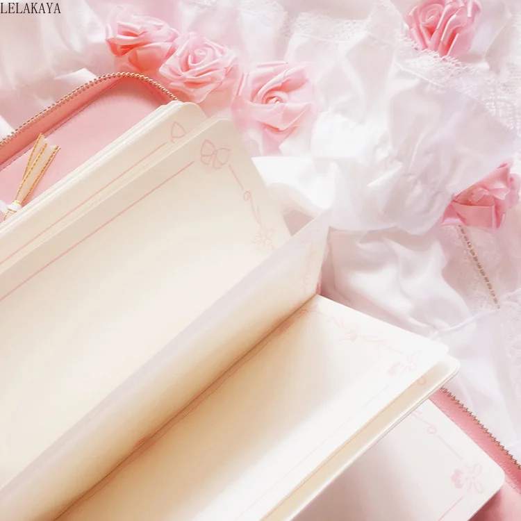 Карта Captor Sakura аниме действие напечатанный рисунок креативный бумажный блокнот мини мультфильм розовый молния обложка книги металлические ручки подарок кукла