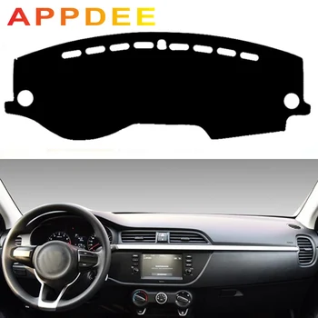

APPDEE For Kia Rio 4 2017 2018 2019Car Styling Covers Dashmat Dash Mat Sun Shade Dashboard Cover Carpet Pad