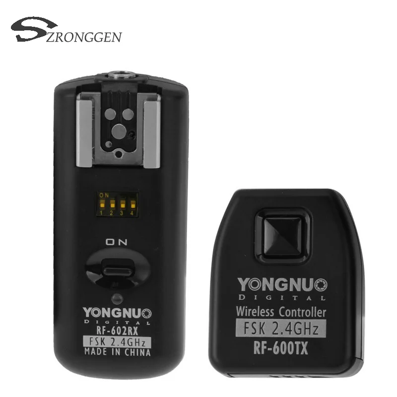 

Yongnuo Wireless Yongnuo RF-602 RF-602C RF602C Camera Flash Sync Trigger Set for Canon