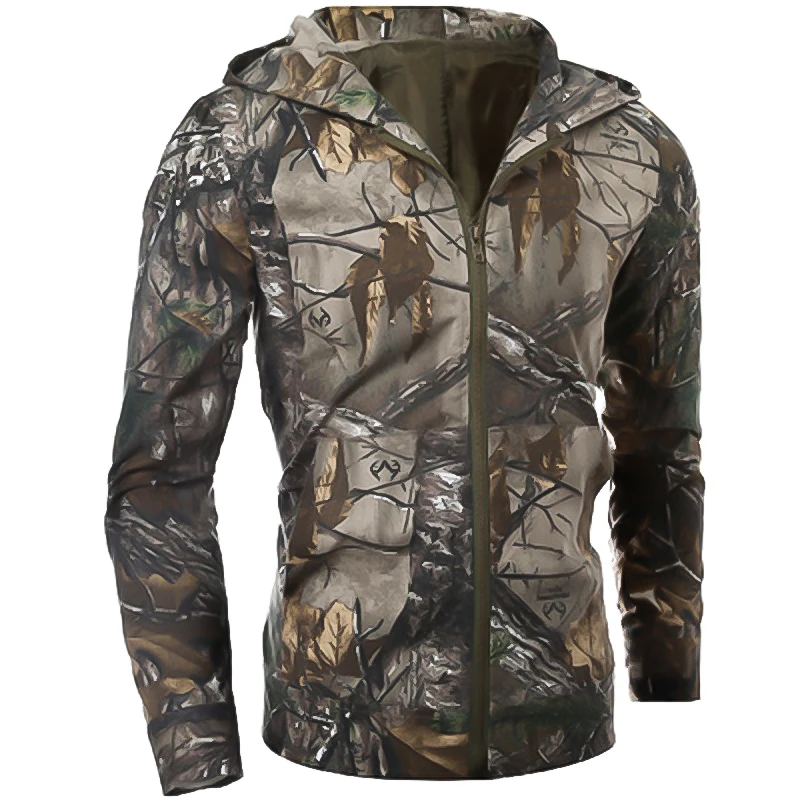 

New Winter Camouflage Men Coat Jungle Stealth Outdoor Sports Hooded Casual Long Sleeve Men Clothes Streetwearcasacas Para Hombre