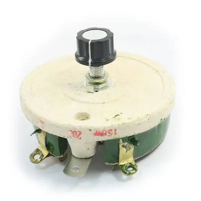 Potenciômetro de Cerâmica Ajustável Resistor Afilado de Reostato 150w 1r 2r 5r 10r 20r 30r 50r 100r 150r 200r 500r 1cristal 2cristal 3cristal