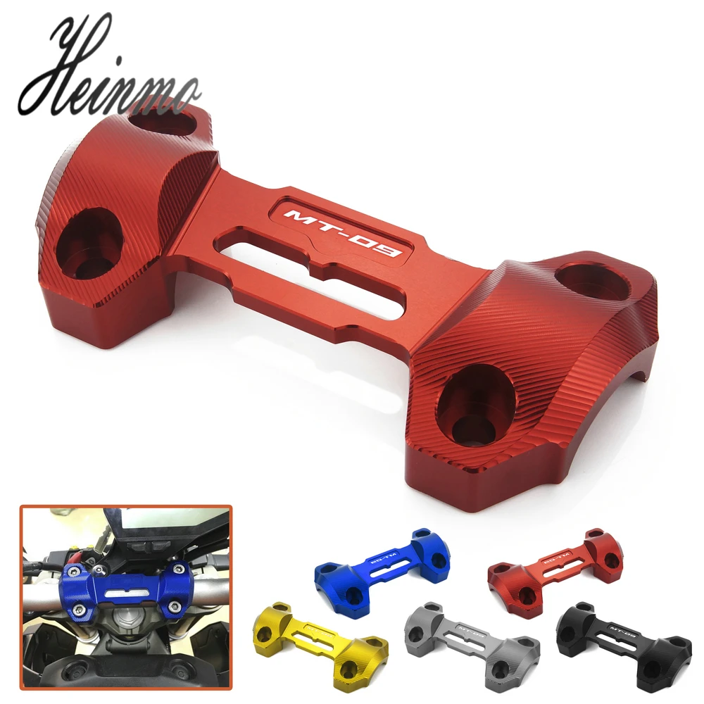 For Yamaha MT09 Motorcycle Handlebar Fat Riser Mount Clamp Top Cover  (7)