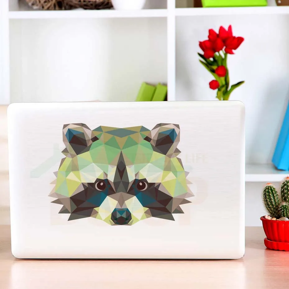 

3D Animal Bear Laptop Stickers Diy Removable PVC Wall Sticker Cute Animals Wall Decal For Kid Bedroom Home Decor Car Mural