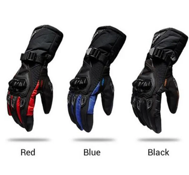 Guantes de Moto SUOMY para hombre 100% impermeables a prueba de viento Guantes de Moto de invierno Guantes de pantalla táctil Gant Moto Guantes de montar