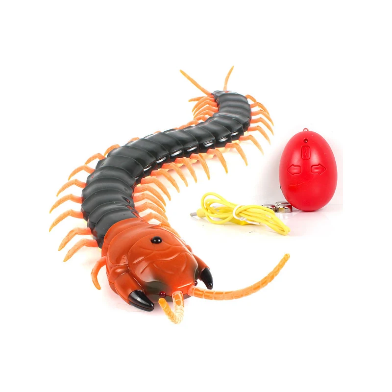 

Novelty Fun Insect Toys Radio Infrared Remote Control Machine Bionic Centipede Animal Prank Funny Gadgets Children Gift
