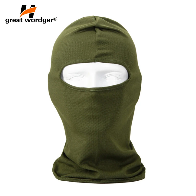 

Motorcycle Face Mask CS Tactical Balaclava Wind-proof Dustproof Cap Riding Cycling Game Headgear Flying Hood Riding Face Mask