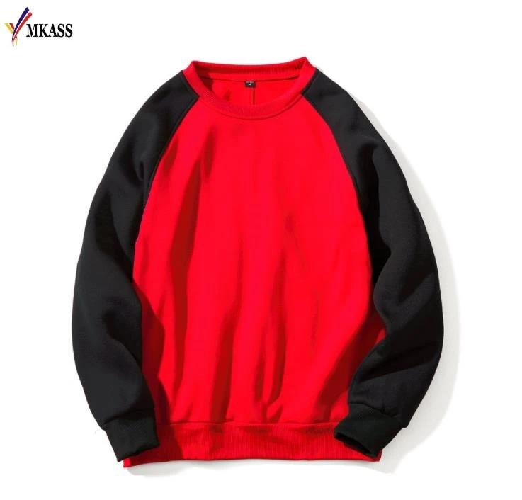 New Fashion Patchwork O-Neck Sweatshirts Men 2019 Fleece Hoodies Pullover Fashion Streetwear Men