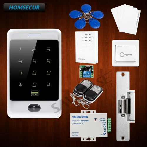 

HOMSECUR Waterproof Door Lock Access Control System Supporting Card Only, PIN Only, Card+PIN + Anti-tamper