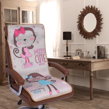 

Computer Chair Cover Office Chair Cushion Breathable Student Seat Mat Dining Chair Pad Four Seasons Chair Cushion Cartoon