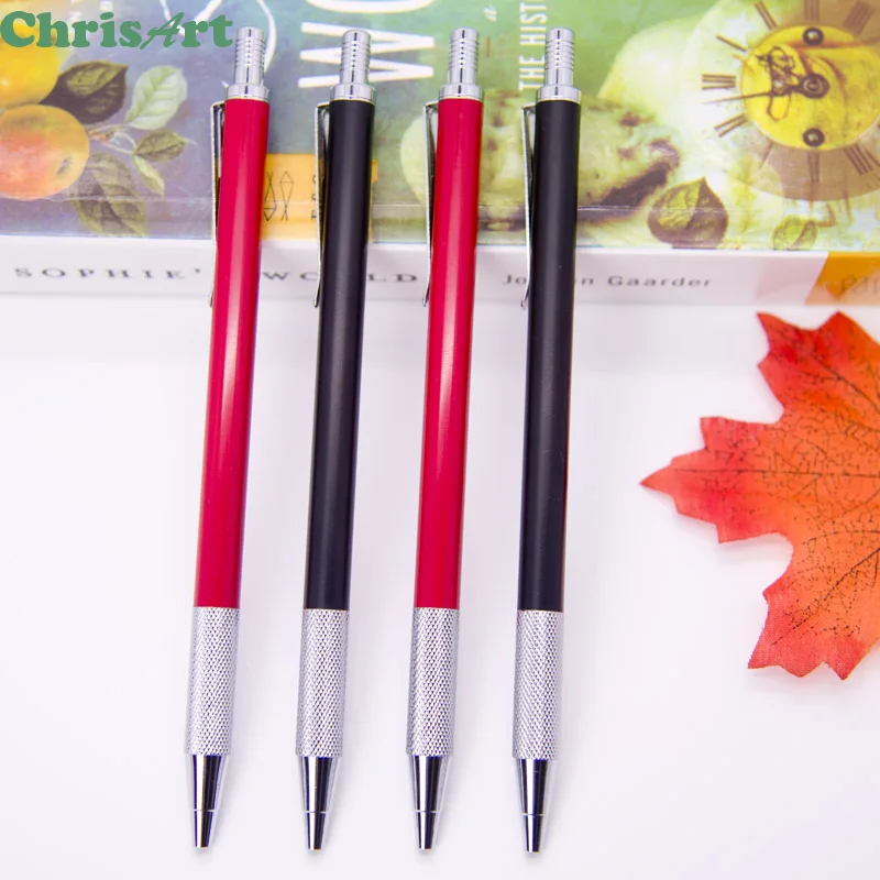 

High Quality Metal Mechanical Pencils simple lead holder 2mm Bona not staedtler For Professional Painting/office/School Supplies