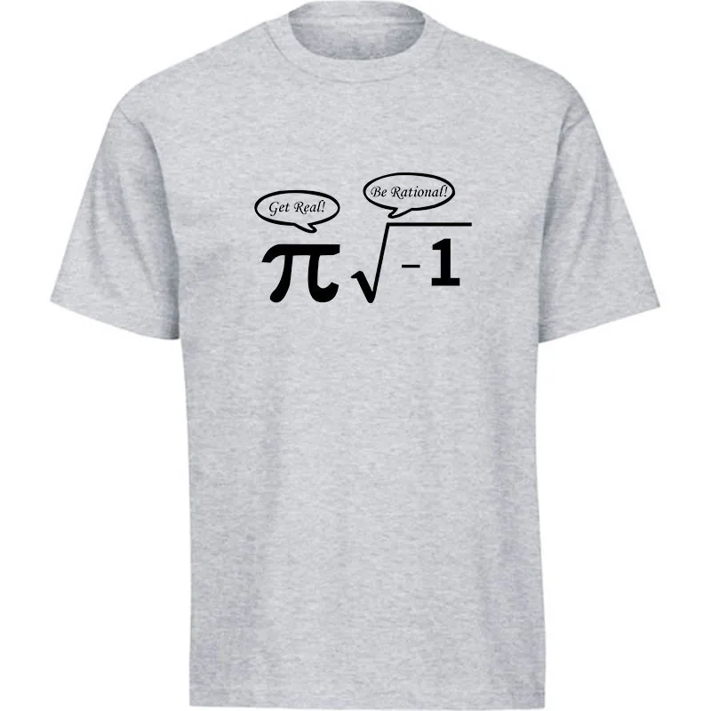 New Men Funny Math T Shirt Cotton Short Sleeve High Quality Causal Star