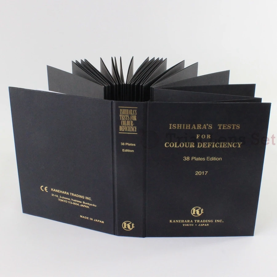 images Ishihara Test Book 38 Plates new 2021 ishihara book 38 plates optometry color blindness color deficiency test book 2021 new publish ship frompoland
