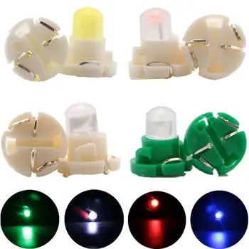 

1000X T4.2 COB 1 SMD 12V Dashboard Winding Light Bulbs Warning Indicator Light Interior Light Wedge Light For Car Door