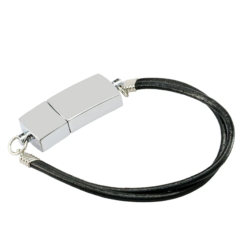 Флеш диск USB 2 0 металлический браслет на запястье usb накопитель карта памяти 8 Гб