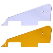 1 piezas acrílico 2 de la guitarra eléctrica Pickguard Scratch Plate con 1 capa de transparente para Gibson Les Paul instrumentos musicales