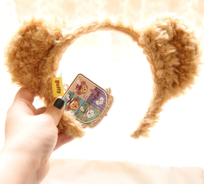 

Cute Cartoon Duffy Bear New Hair Band Plush Style Headband Hair Accessories Plush For Girls Gift