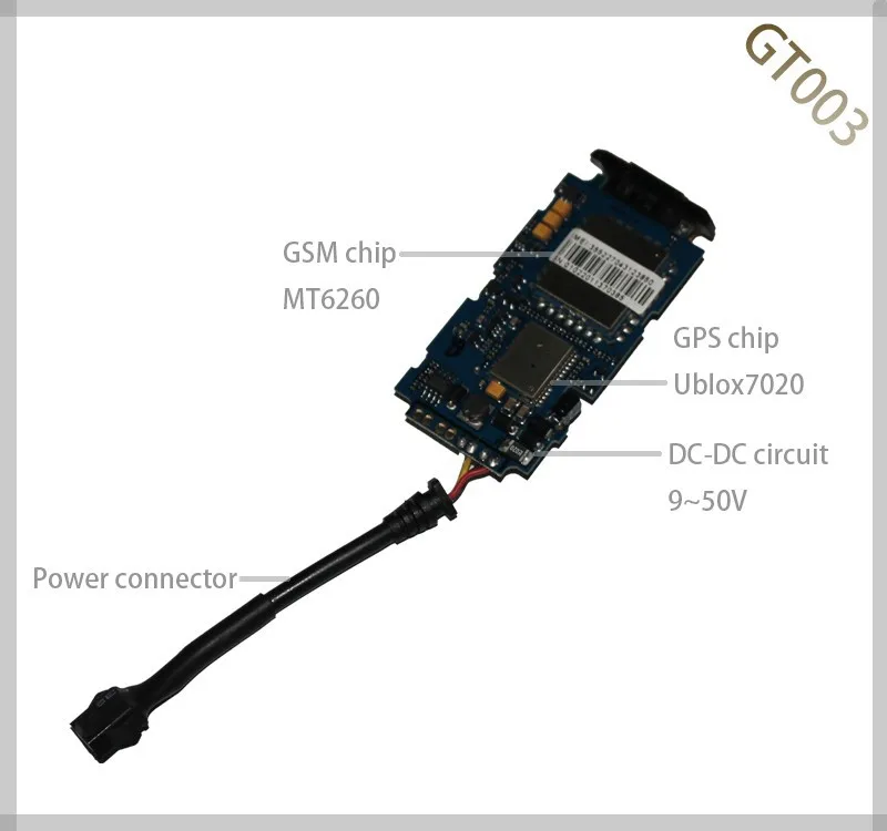 DYEGOO gps быстрое положение автомобиля и мотоцикла gps GPRS трекер GT003