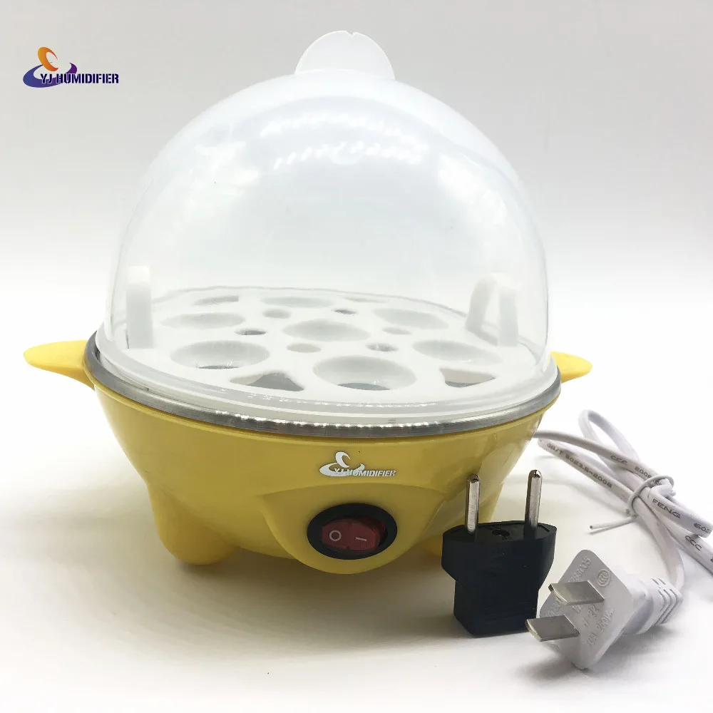 YJ HUMIDIFIER Multi Function Rapid Electric Egg Cooker 7 Eggs Capacity