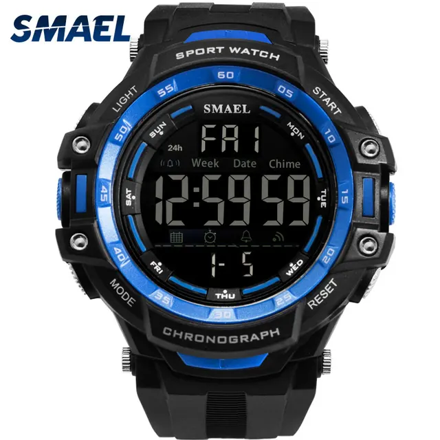 how to set the time on a smael watch