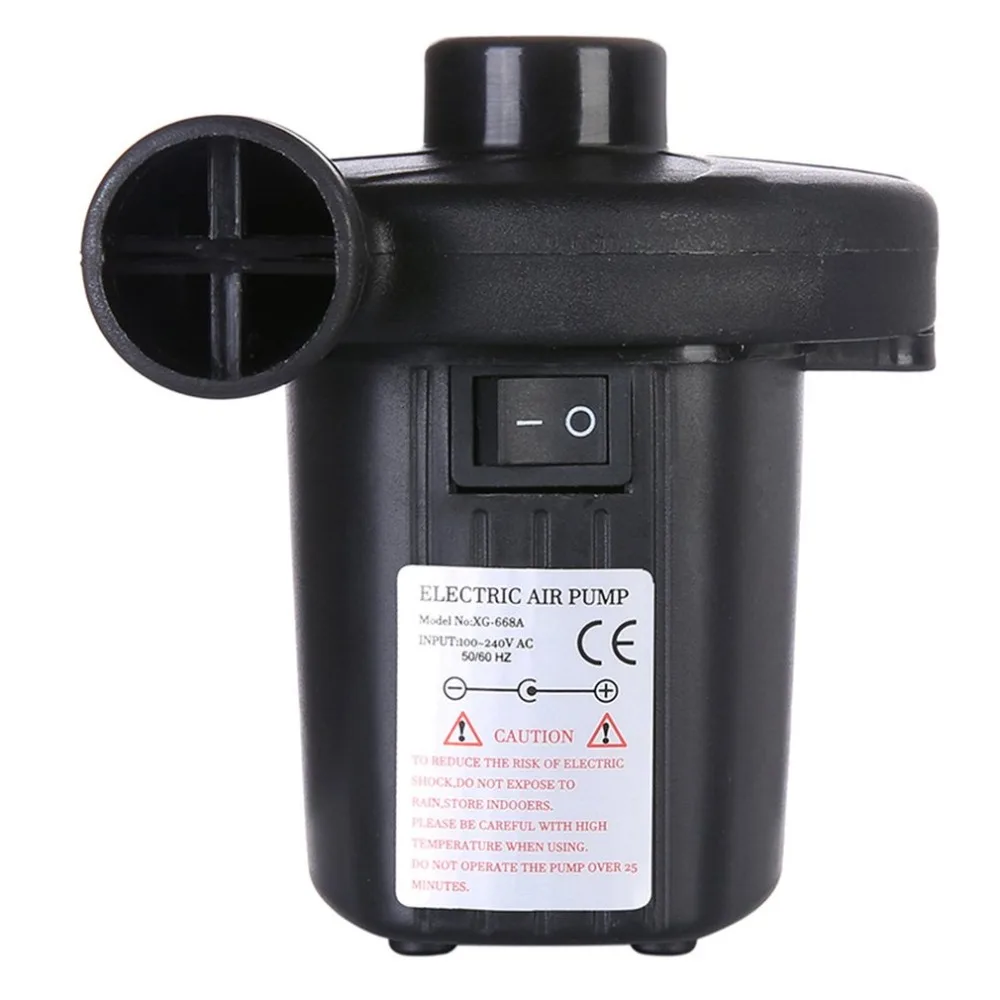  General AC Electric Air Pump Home Inflate Deflate For Air Mattress Air Bed 220V US Socket Small Dur