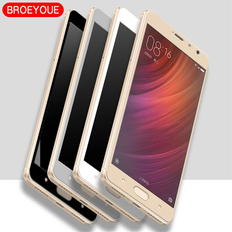 Закаленное стекло BROEYOUE для Xiaomi Redmi 4X 4A 5A 5 Plus Note Prime Pro глобальная Защитная пленка
