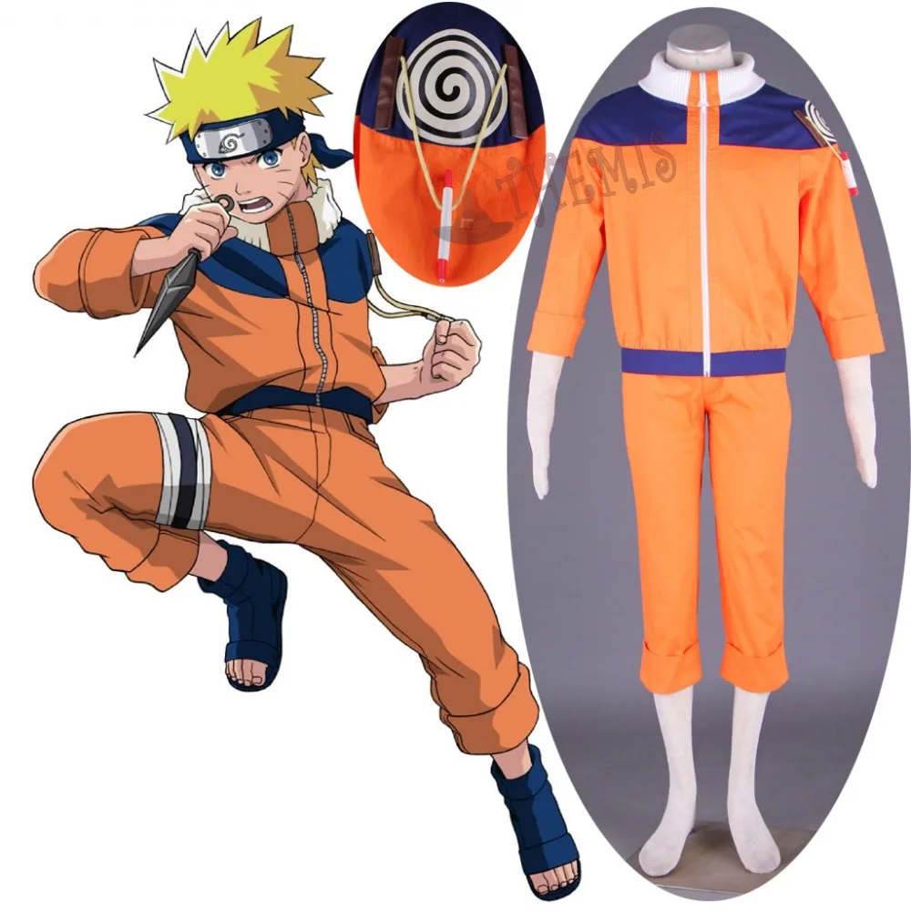 Athemis UZUMAKI NARUTO, костюмы для косплея, различная повседневная одежда, детский размер и взрослый размер, любой размер