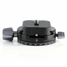 X-36 360 Поворотная камера шаровая Головка с быстроразъемной пластиной для DSLR камеры и штатива серый