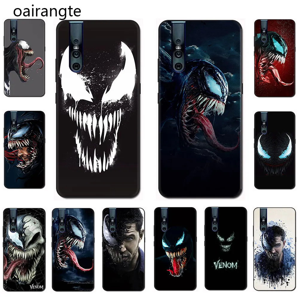 

Marvel Comic Book Artwork VENOM Soft TPU phone case for VIVO Y11 V15 V11 Pro V9 V7 V5 Y17 Y55s Y69 Y71 Y81s Y91C Y93