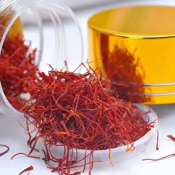 

Spanish Saffron Best Quality From Spain 5g / 4g / 3g / 1g ,Top Grade Gift Free shipping
