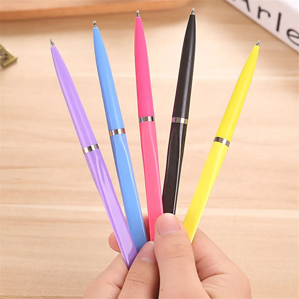 4pcs Office & School Supplies Black Office Work Pen 0.5mm Operation Pen
