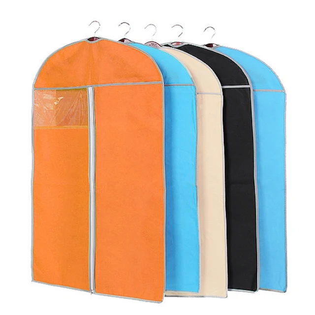 Storage Bag Case For Clothes Organizer Garment Suit Coat Dust Cover Protector Wardrobe Storage Bag For Clothes 3 Sizes