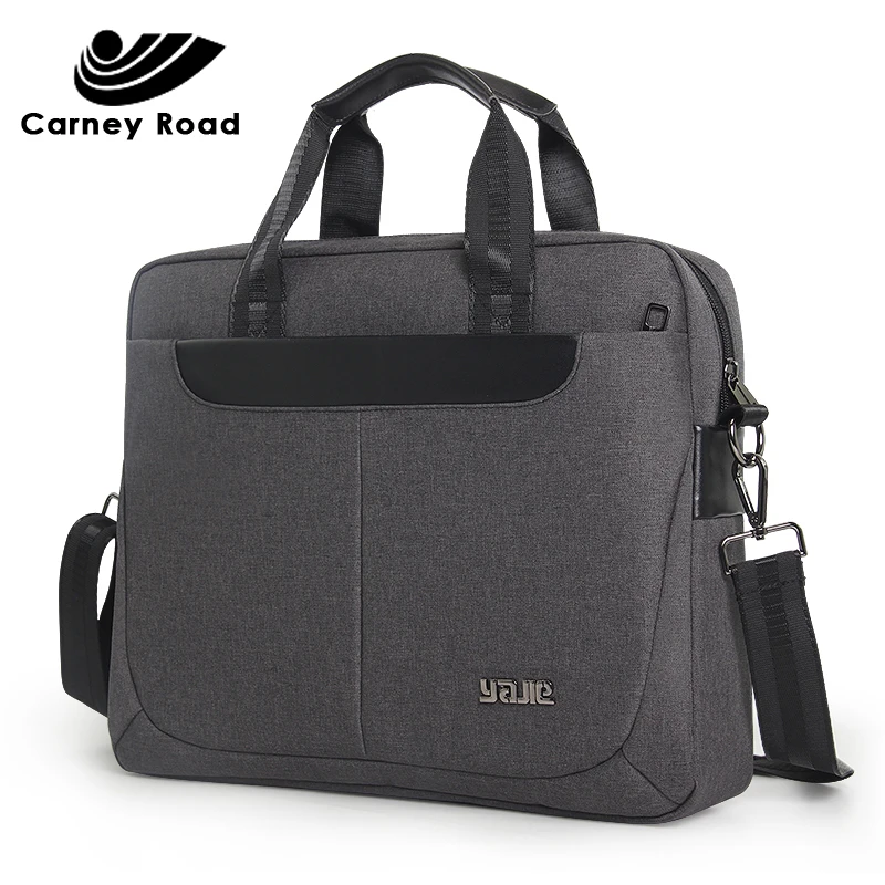 Business Men Briefcase 14 inch Laptop Handbag Casual Men& Women Messenger Bag Business Tote for Document Office Bag Portable