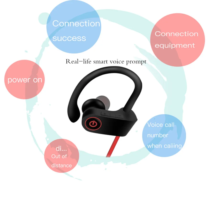 9 U8-Stereo-Wireless-earbuds-Active-Noise-Cancelling-Bluetooth-Headphones-BT-4-2-Waterproof-Headphone-Earphone