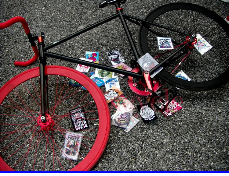 100 шт велосипедная перекладина карты в аллейкот гонки DIY велосипед Bling спицы карты