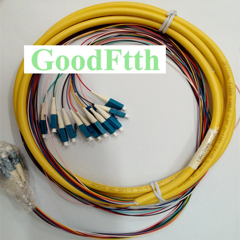 

Patch Cord Jumper FC-FC APC FC/APC-FC/APC SM 12 Cores Fibers GoodFtth 100-500m