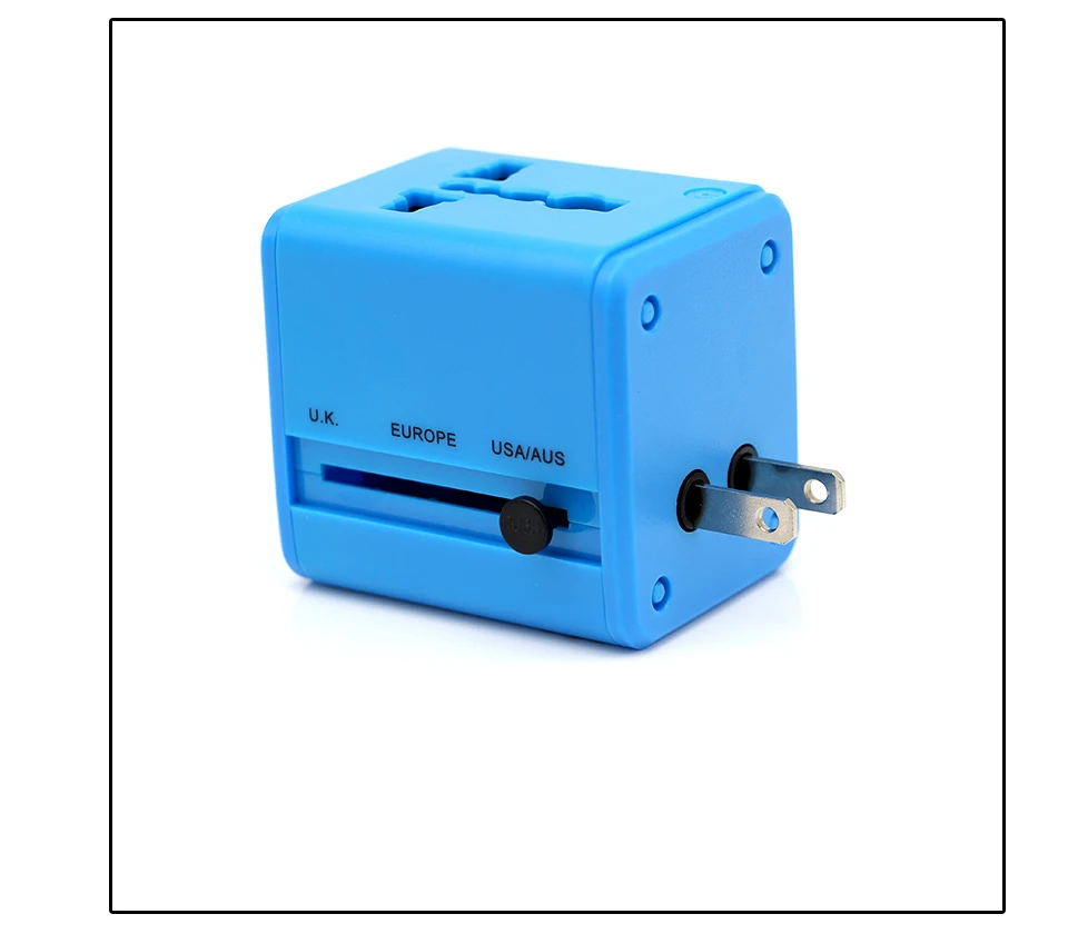 Pretty Electronic Universal Travel Adapter  Electric Plugs Sockets Converter USAUUKEUCN Dual USB Charging Electrical Power  (20)