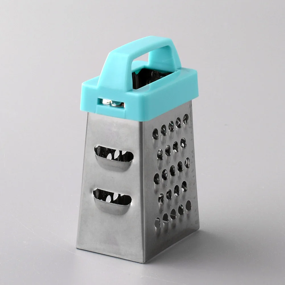 

High Quality Mini 4 Sides Multifunction Stainless Steel Handheld Grater Slicer Vegetable Kitchen Tool