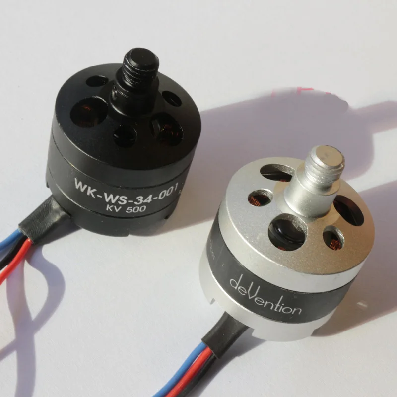 

RC Aircraft Parts 3429 500kv Brushless Motor Outrunner Motor 3S-5S High Speed Motor w Propeller Nut for RC Drone Airplane
