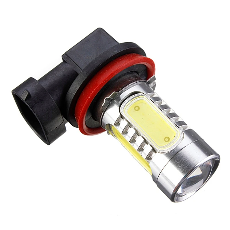 H11 High Power Car COB LED Bulb Light Source with Projector For DRL